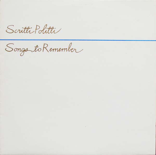 SONGS TO REMEMBER cover art