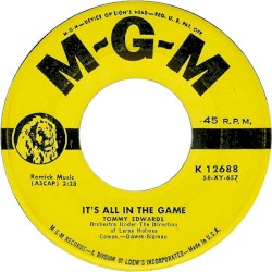 IT'S ALL IN THE GAME cover art