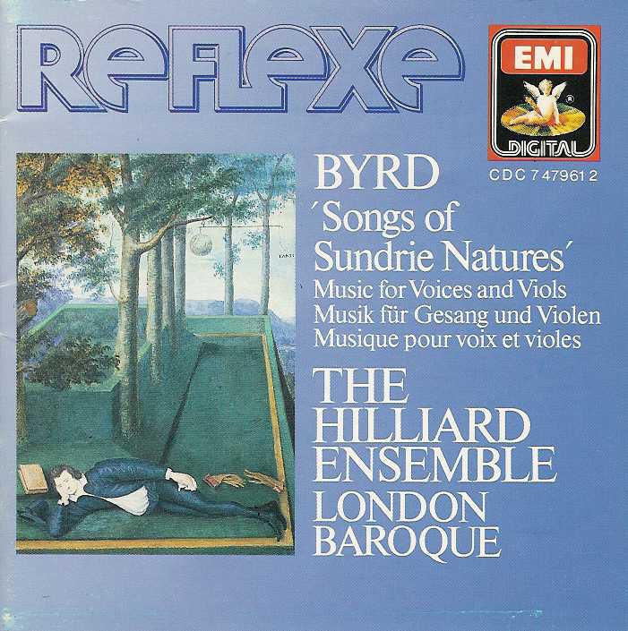 BYRD/1589 - SONGS OF SUNDRIE NATURES cover art