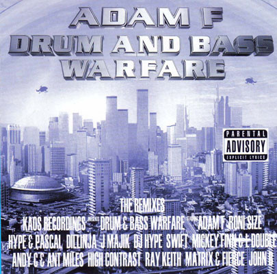 DRUM AND BASS WARFARE cover art