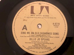 SING ME AN OLD FASHIONED SONG cover art