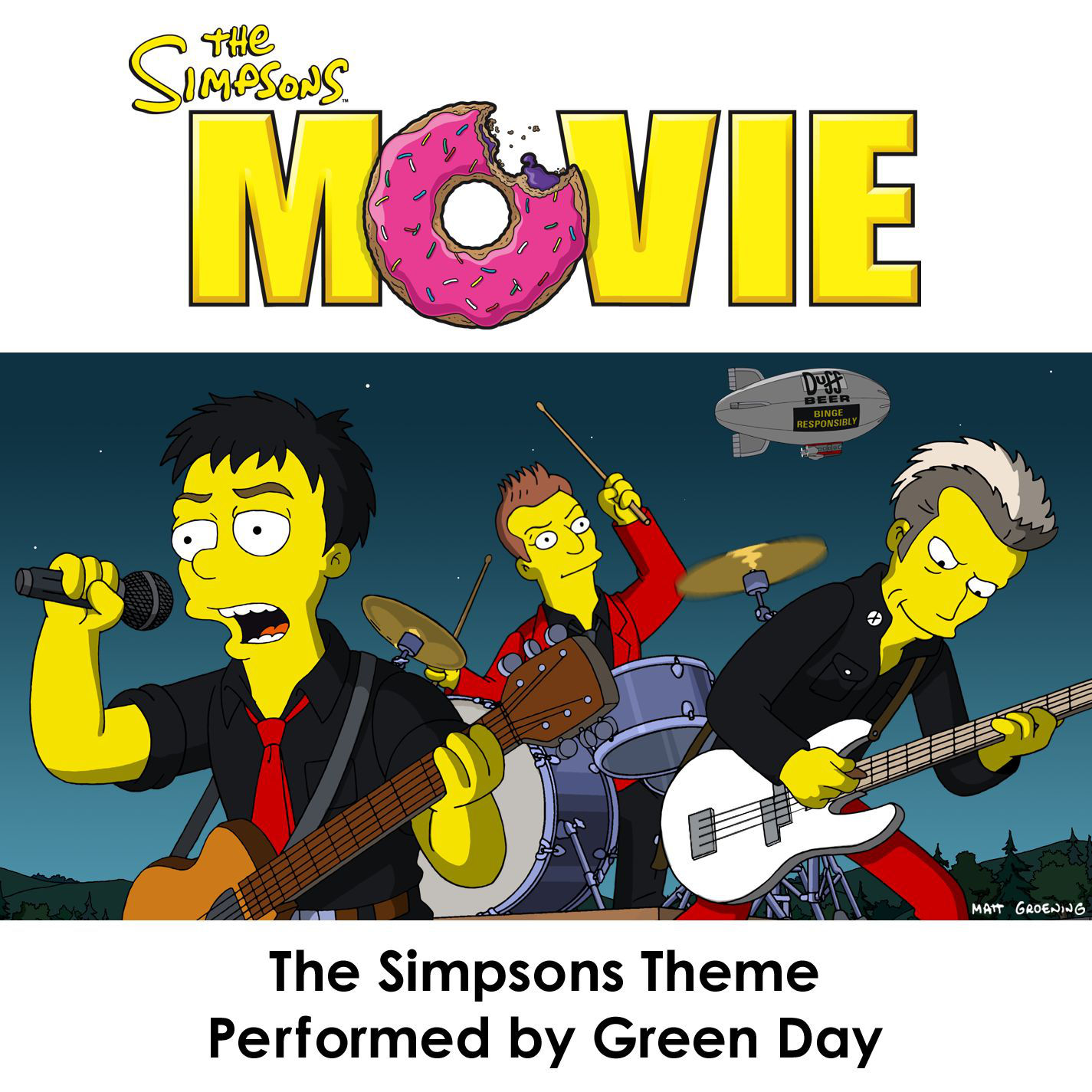 THE SIMPSONS THEME cover art