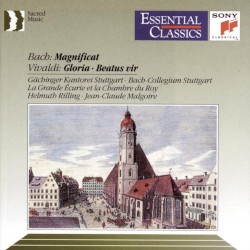 Bach: Magnificat / Vivaldi: Gloria / Beatus vir by Bach ,   Vivaldi ;   Gächinger Kantorei Stuttgart ,   Bach-Collegium Stuttgart ,   La Grande Écurie et la Chambre du Roy ,   Helmuth Rilling ,   Jean‐Claude Malgoire