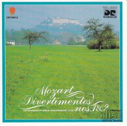 Divertimentos nos. 1 & 2 by Mozart ;   The Members of Berlin Philharmonic Octet