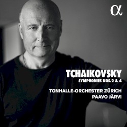 Symphonies nos. 2 & 4 by Tchaikovsky ;   Tonhalle-Orchester Zürich ,   Paavo Järvi