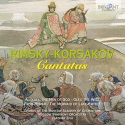 Cantatas by Rimsky-Korsakov ;   Chorus of the Moscow Academy of Choral Art ,   Victor Popov ,   Moscow Symphony Orchestra ,   Vladimir Ziva