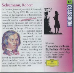 Frauenliebe und Leben / Dichterliebe / 10 Lieder by Robert Schumann ;   Dietrich Fischer‐Dieskau ,   Christoph Eschenbach ,   Brigitte Fassbaender ,   Irwin Gage