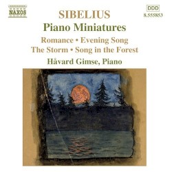 Piano Music, Volume 5: Piano Miniatures by Jean Sibelius ;   Håvard Gimse