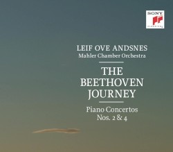 The Beethoven Journey: Piano Concertos nos. 2 & 4 by Beethoven ;   Mahler Chamber Orchestra ,   Leif Ove Andsnes