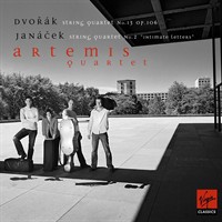 String Quartets by Dvořák ,   Janáček ;   Artemis Quartet