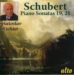 Piano Sonatas 19, 21 by Schubert ;   Sviatoslav Richter