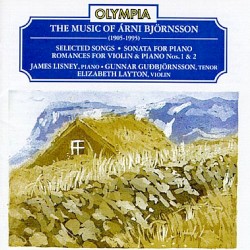 The Music of Árni Björnsson by Árni Björnsson ;   James Lisney ,   Gunnar Guðbjörnsson ,   Elizabeth Layton