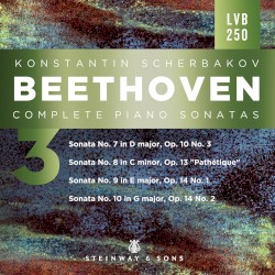 Complete Piano Sonatas 3 by Beethoven ;   Konstantin Scherbakov