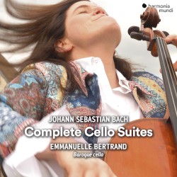 Complete Cello Suites by Johann Sebastian Bach ;   Emmanuelle Bertrand