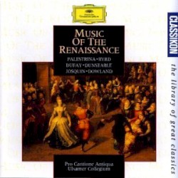 Music of the Renaissance by Ulsamer Collegium ,   Josef Ulsamer ,   Pro Cantione Antiqua ,   Bruno Turner ,   Konrad Ragossnig