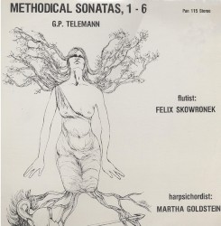 Methodical Sonatas, 1 - 6 by G.P. Telemann ;   Felix Skowronek ,   Martha Goldstein
