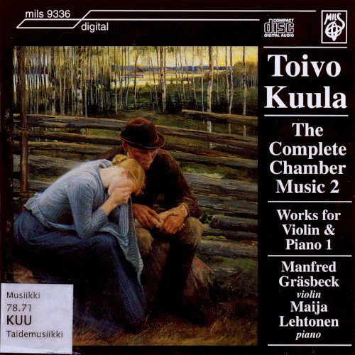The Complete Chamber Music 2: Works for Violin & Piano 1