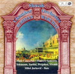 Flute concertos / Flautové koncerty by Bohdan Warchal ,   Milan Jurkovic  &   Slovenský komorný orchester Bohdana Warchala