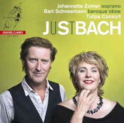 JUST Bach by Johann Sebastian Bach ;   Johannette Zomer  &   Bart Schneemann
