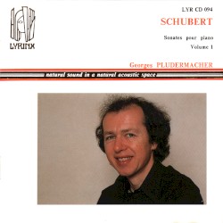 Sonates pour piano, Volume 1 by Schubert ;   Georges Pludermacher