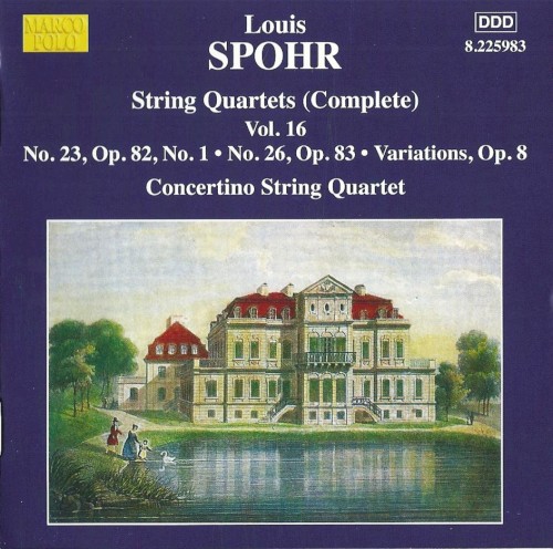 String Quartets, Volume 16: No. 23, op. 82 no.1 / No. 26, op. 83 / Variations, op. 8