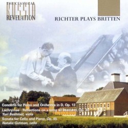 Richter Plays Britten by Britten ;   Richter ,   Yuri Bashmet ,   Natalia Gutman