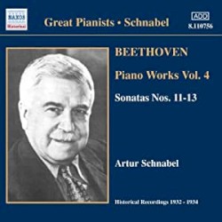 Piano Works, Vol. 4: Sonatas nos. 11-13 by Beethoven ;   Artur Schnabel