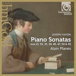 Piano sonatas by Joseph Haydn ,   Alain Planès