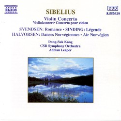 Violin Concerto by Sibelius ;   Dong-Suk Kang ,   CSR Orchestra ,   Adrian Leaper