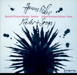 Hollywood Song-book: Lieder of the Exile by Hanns Eisler ;   Dietrich Fischer‐Dieskau ,   Aribert Reimann