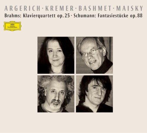 Brahms: Klavierquartett, op. 25 / Schumann: Fantasiestücke, op. 88