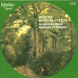 Wind Quintets, Volume 2 by Antoine Reicha ;   The Academia Wind Quintet of Prague