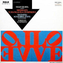 Turangalîla Symphony by Olivier Messiaen ;   Toronto Symphony Orchestra ,   Seiji Ozawa
