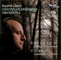 Sibelius: Symphony no. 2 in D major / Tubin: Symphony no. 5 in B minor by Jean Sibelius ,   Eduard Tubin ;   Paavo Järvi ,   Cincinnati Symphony Orchestra