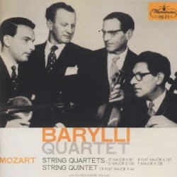 String Quartet, String Quintet & Divertimento by Wolfgang Amadeus Mozart ;   Barylli Quartet  &   Wilhelm Hübner