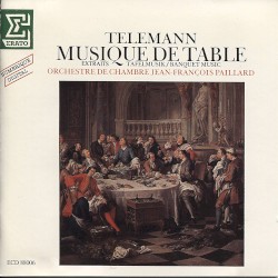 Musique de Table: Extraits by Telemann ;   Orchestre de chambre Jean‐François Paillard