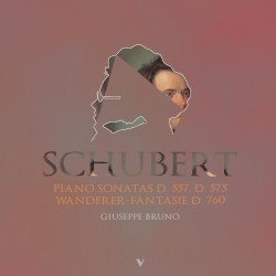 Piano Sonatas, D. 557, D. 575 / Wanderer-Fantasie, D. 760 by Schubert ;   Giuseppe Bruno
