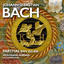Partitas, BWV 825–830 by Johann Sebastian Bach ;   Wolfgang Rübsam