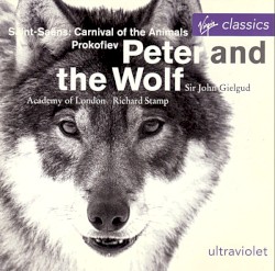 Peter and the Wolf by Prokofiev ;   Sir John Gielgud ,   Academy of London ,   Richard Stamp