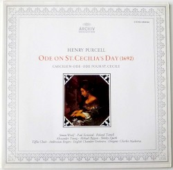 Ode On St. Cecilia's Day (1692) by Henry Purcell ;   Simon Woolf ,   Paul Esswood ,   Roland Tatnell ,   Alexander Young ,   Michael Rippon ,   Shirley-Quirk ,   Tiffin Choir ,   Ambrosian Singers ,   English Chamber Orchestra ,   Charles Mackerras