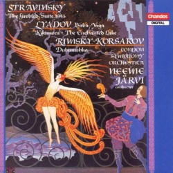 Stravinsky: The Firebird / Lyadov: Baba-Yaga / Rimsky-Korsakov: Dubinushka by Stravinsky ,   Lyadov ,   Rimsky-Korsakov ;   London Symphony Orchestra ,   Neeme Järvi