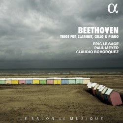Trios for Clarinet, Cello & Piano by Beethoven ;   Éric Le Sage ,   Paul Meyer ,   Claudio Bohórquez