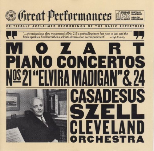 CBS Great Performances, Volume 96: Piano Concertos nos. 21 & 24