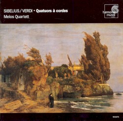 Quatuors à cordes by Sibelius ,   Verdi ;   Melos Quartett