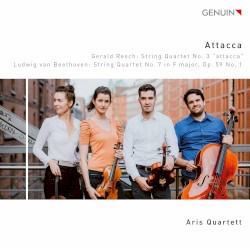 Gerald Resch: String Quartet no. 3 / Beethoven: String Quartet no. 7 in F major, op. 59 no. 1 by Gerald Resch ,   Ludwig van Beethoven ;   Aris Quartett