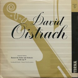Konzert für Violine und Orchester D-dur op. 77 by Johannes Brahms ;   David Oistrach ,   Staatskapelle Dresden ,   Franz Konwitschny