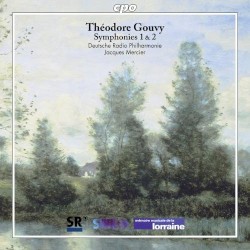 Symphonies 1 & 2 by Théodore Gouvy ;   Deutsche Radio Philharmonie ,   Jacques Mercier