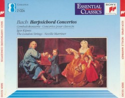 Harpsichord Concertos by Bach ;   Igor Kipnis ,   The London Strings ,   Neville Marriner