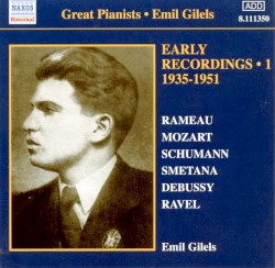 Early Recordings, Volume 1 by Emil Gilels