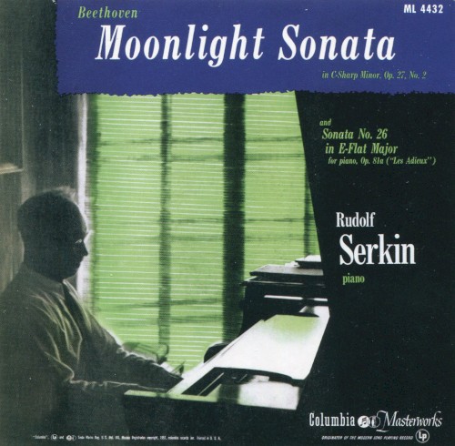 Sonata in C-sharp minor, op.27/2 "Moonlight" / Sonata no.26 in Eb Major, op.81a "Les Adieux"